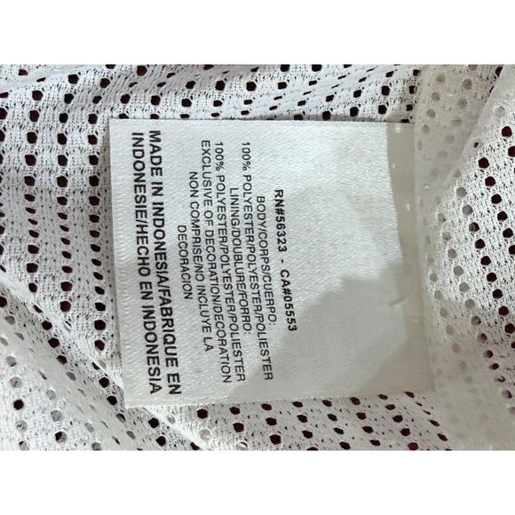 NWT$69 Nike Dri-Fit Centennial Bison Jacket Mens XL Cardinal Red Windbreaker Tra - Picture 3 of 16